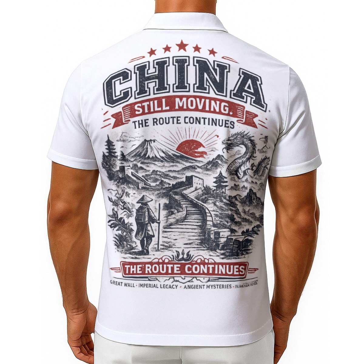 China Still Moving Button-up Shirt | The Backgrid Manifesto