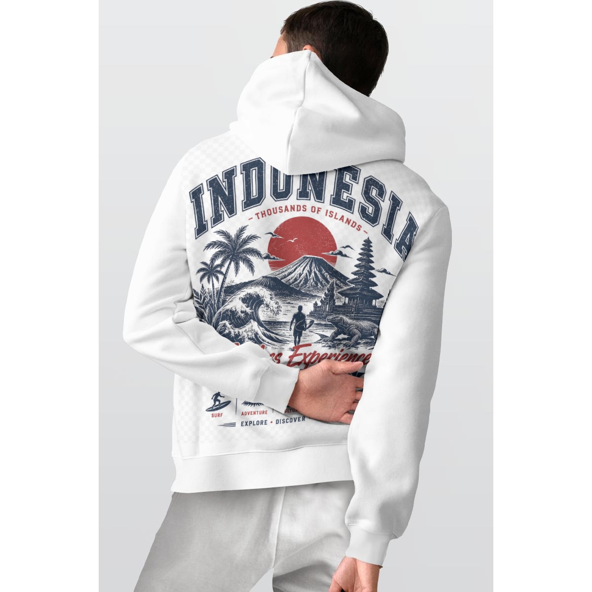 Indonesia Endless Experience Pullover Hoodie l The Backgrid Manifesto
