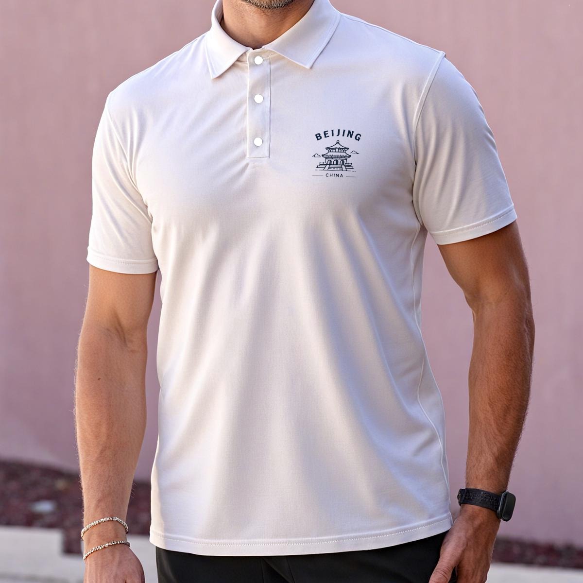 Beijing Polo Collar Jersey | The Micro-route Series