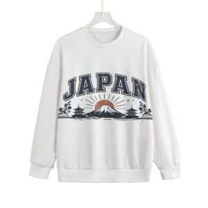 Japan varsity knitted sweater by Tour & Tell collective