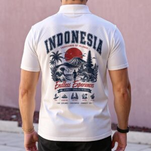 Indonesia Endless Experience Polo Collar Jersey l The Backgrid Manifesto