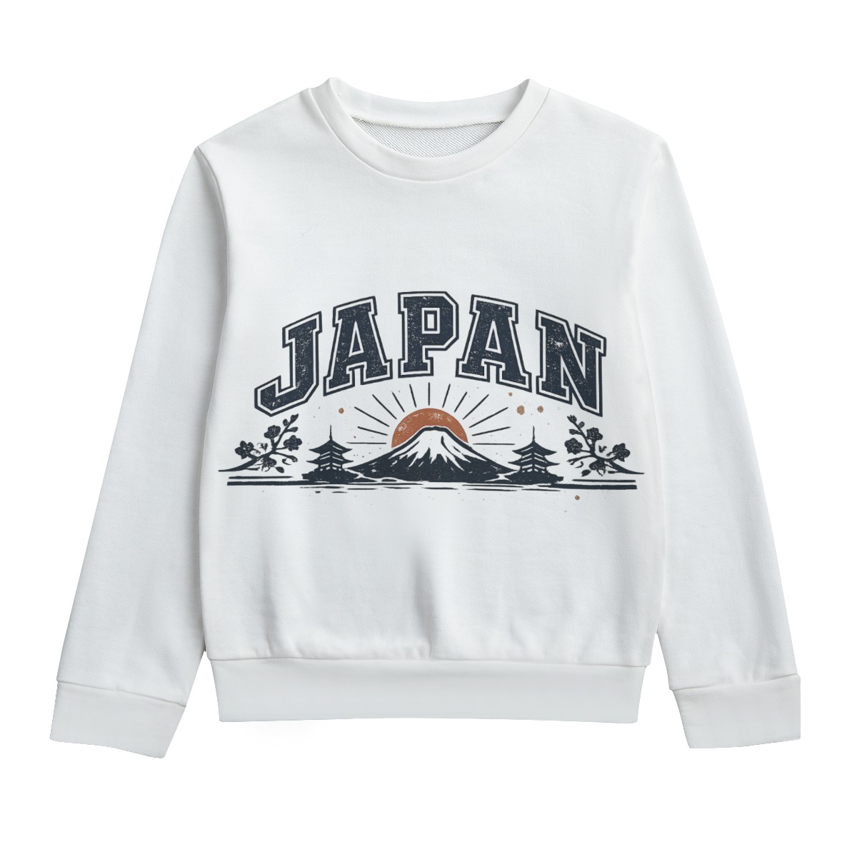 Japan varsity knitted sweater by Tour & Tell collective