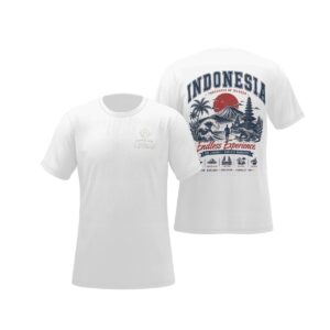 Indonesia endless experience designed t-shirt